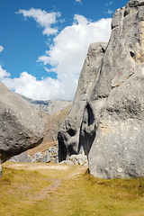 Image showing Castle Hill New Zealand