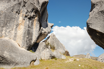 Image showing Castle Hill New Zealand