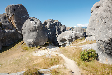 Image showing Castle Hill New Zealand