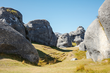 Image showing Castle Hill New Zealand