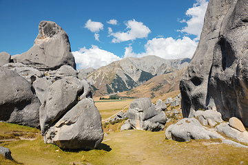 Image showing Castle Hill New Zealand