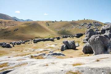 Image showing Castle Hill New Zealand