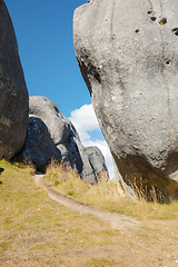 Image showing Castle Hill New Zealand