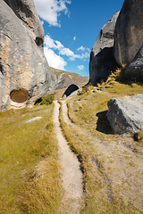 Image showing Castle Hill New Zealand