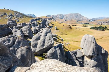 Image showing Castle Hill New Zealand