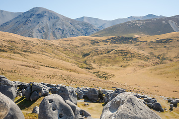 Image showing Castle Hill New Zealand