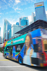 Image showing Hop on hop off bus Singapore