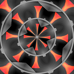 Image showing Abstract 3d background