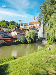 Image showing Horb and the river Neckar in Germany