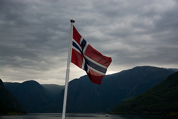 Image showing Naeroyfjord, Sogn og Fjordane, Norway