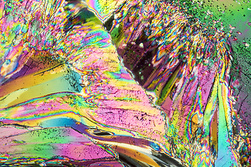 Image showing Trisodium citrate microcrystals