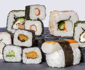 Image showing sushi dish variation