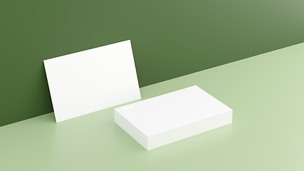 Image showing business card mock-up background