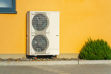 Image showing heat pump outside