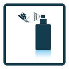 Image showing Mosquito spray icon