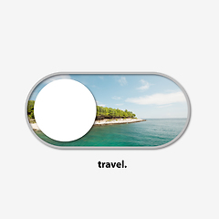 Image showing Trip switch for your trip dreams - turn the travel on