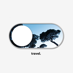 Image showing Trip switch for your trip dreams - turn the travel on