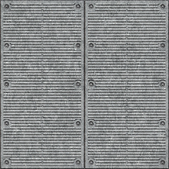 Image showing gray metal plate cyber texture