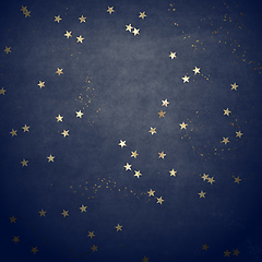 Image showing Christmas stars background