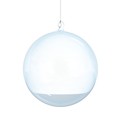 Image showing Christmas glass ball blank