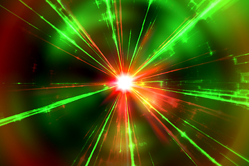 Image showing red laser light background