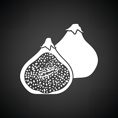 Image showing Fig fruit icon