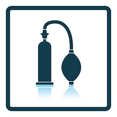 Image showing Vacuum penis machine icon