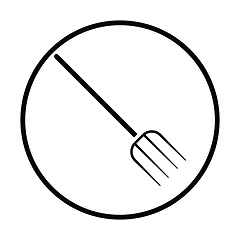 Image showing Pitchfork icon