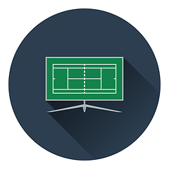 Image showing Tennis TV translation icon