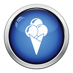 Image showing Ice-cream cone icon