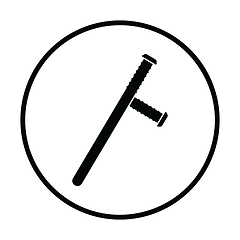 Image showing Police baton icon