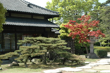 Image showing Japanese garden