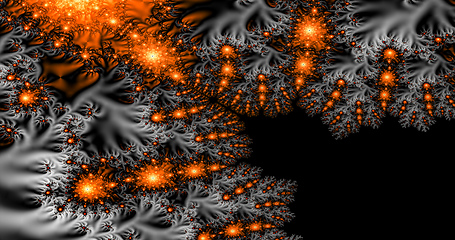 Image showing decorative fractal background graphic