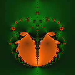 Image showing decorative fractal background graphic