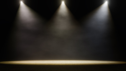 Image showing moody stage light background