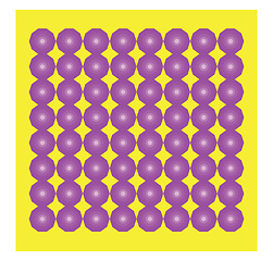 Image showing Decagon pattern vector or color illustration