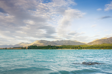 Image showing Lake Tekapo in New Zealand