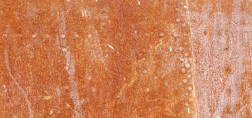 Image showing rusty metal plate background decoration