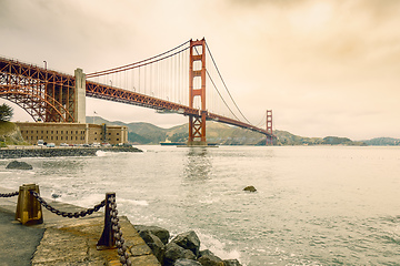 Image showing Golden Gate Bridge San Francisco