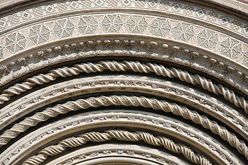 Image showing Detail Orvieto Cathedral