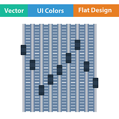 Image showing Music equalizer icon