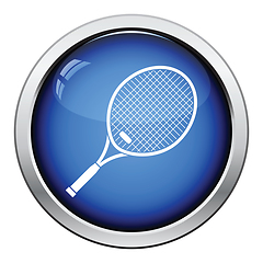 Image showing Tennis racket icon