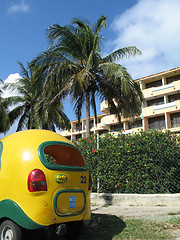 Image showing cuban taxi