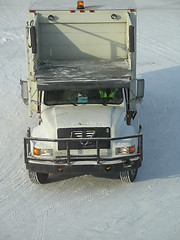 Image showing truck on snow