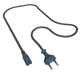 Image showing An electrical connector vector or color illustration