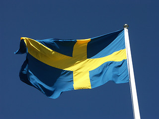 Image showing Swedish flag