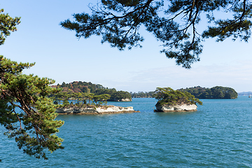 Image showing Matsushima in sunny day