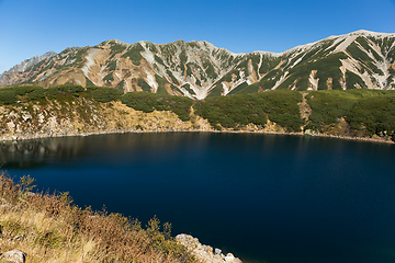 Image showing Beautiful Mikurigaike pond 