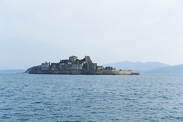 Image showing Battleship Island in Nagasaki city