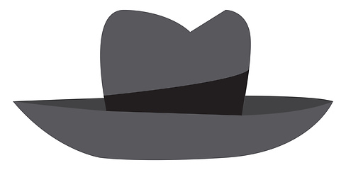 Image showing Fedora vector or color illustration